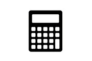 Minimal Calculator Finance Silhouett, a Graphic by hafijul (Thumbnail 11 of 11)