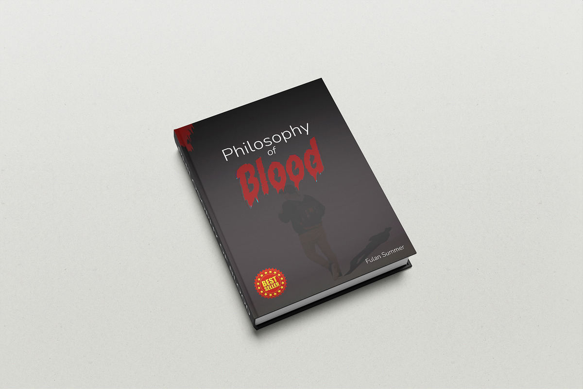 Realistic Book Cover Mockup, a Print Template by rahmatmoscae (Photo 8 of 12)