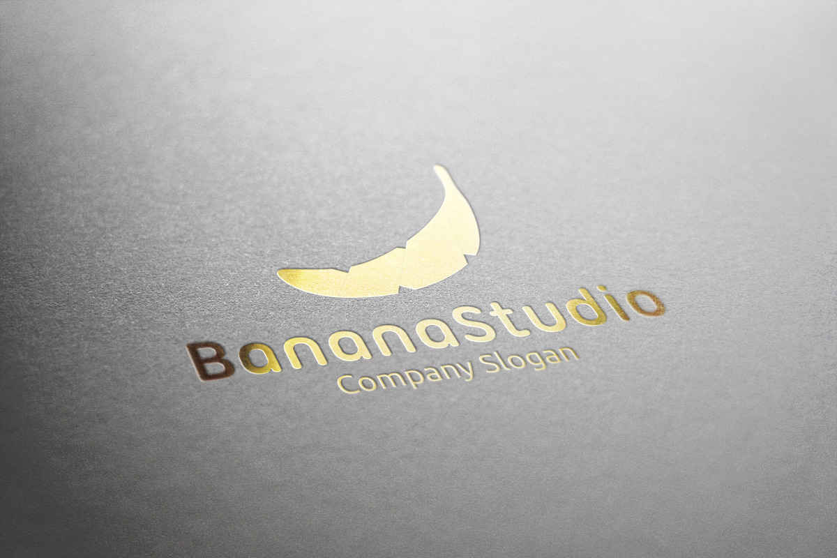 Banana Studio Logo, a Branding & Logo Template by rotree_man (Photo 2 of 3)