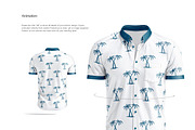 Short Sleeve Shirt Animated Mockup, a Shirt Mockup by rebrandy (Thumbnail 3 of 13)