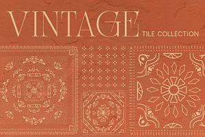 Vintage Tile Pattern Collection