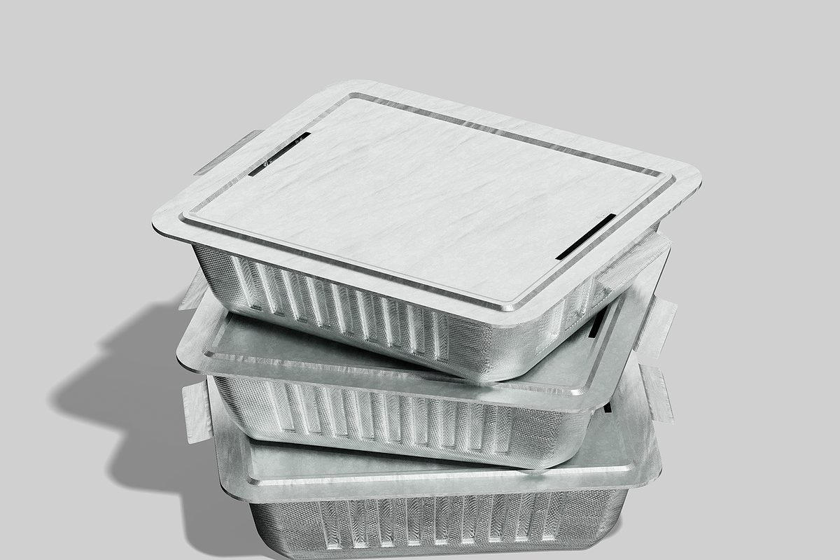 Aluminum Food Container Mockup, a Cups & Container Mockup by Bartama Graphic (Photo 5 of 5)