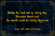 ROSTAGE Blackletter, a Blackletter Font by dansdesign (Thumbnail 5 of 8)