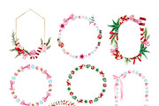 Watercolor Clipart-KITSCH Christmas, a Decorative Illustration by Beigetime (Thumbnail 10 of 15)