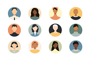 42 people avatars, a Person Illustration by Stafeeva (Thumbnail 3 of 5)
