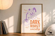 Halloween Coffee Hand-drawn Designs, an Object Graphic by Lazy Cat (Thumbnail 4 of 7)