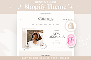 Shopify Theme Aesthetic White, a Shopify Template by Design Pixie (Thumbnail 1 of 7)
