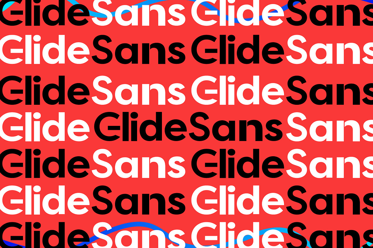 GlideSans - Bold Sans Serif Font, a Sans Serif Font by AN Productions (Photo 6 of 9)