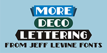 More Deco Lettering JNL