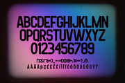 Night Drive Font, a Sans Serif Font by Mint Pixels (Thumbnail 2 of 6)