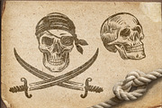 Nautical. Mockups, vector, textures., a Texture Illustration by bioraven (Thumbnail 14 of 26)