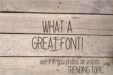 Great Font