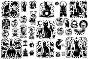 MEGA Halloween Bundle 558 items, a Seasonal Illustration by TatianaCociorva (Thumbnail 2 of 12)