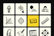 Math Doodles, an Outline Icon by Vectors Market (Thumbnail 7 of 9)