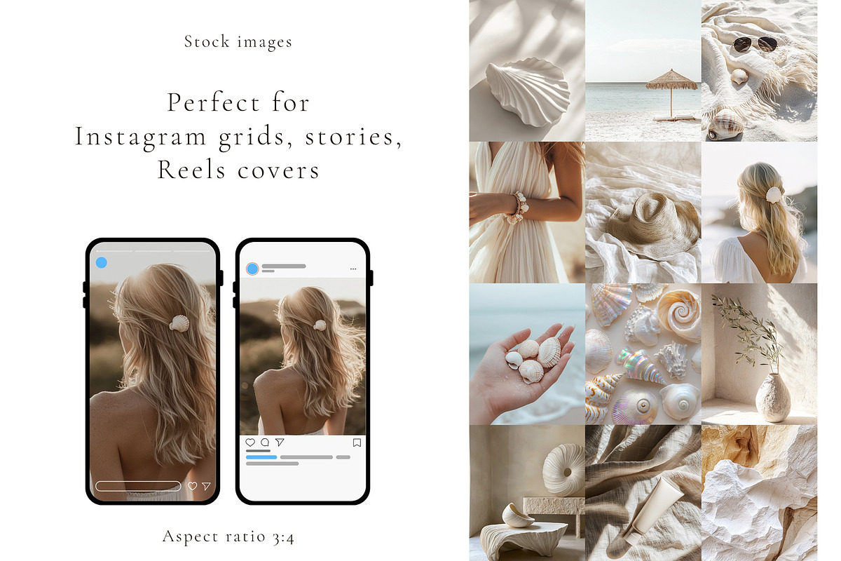 132 minimal ivory beach image set, a Nature Photo by Yulia Furman (Photo 5 of 5)