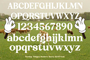 Sunday Ridges Retro Serif Font, a Serif Font by timelesstype.co (Thumbnail 18 of 20)