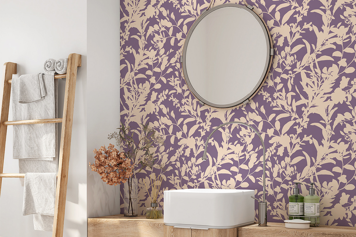 Subtle Powdery Flowers, a Pattern Graphic by MalyskaStudio (Photo 5 of 12)