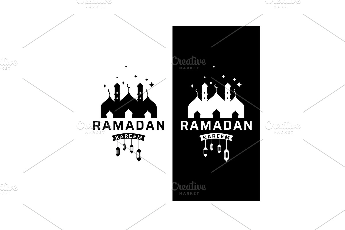 Ramadan logo design with the concept, a Branding & Logo Template by LOGOCREATIVE
