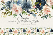 Watercolor Floral Bundle 90 in1, an Animal Illustration by whiteheartdesign (Thumbnail 14 of 50)