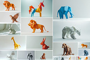 121 Origami animals, an Animal Photo by Handmadefont (Thumbnail 8 of 17)