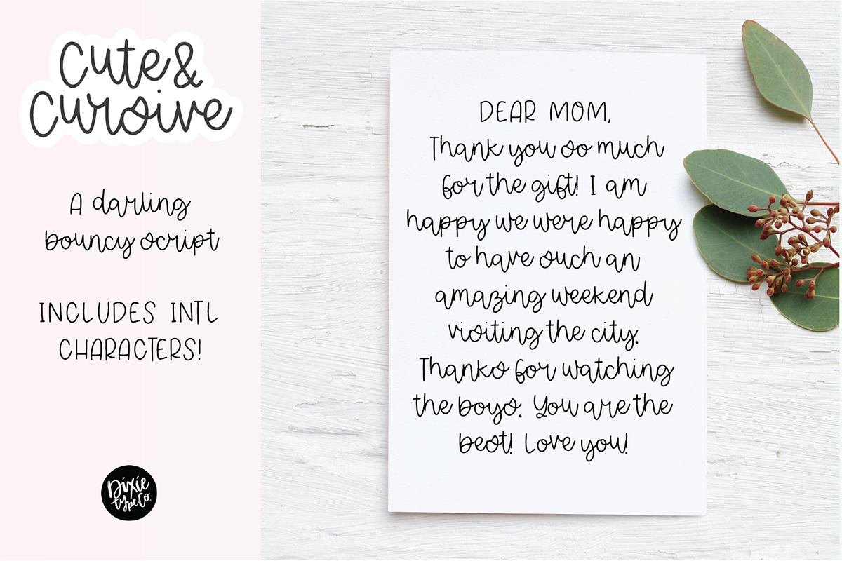 BACK TO SCHOOL Mini Font Bundle, a Sans Serif Font by Blush Font Co. (Photo 6 of 21)