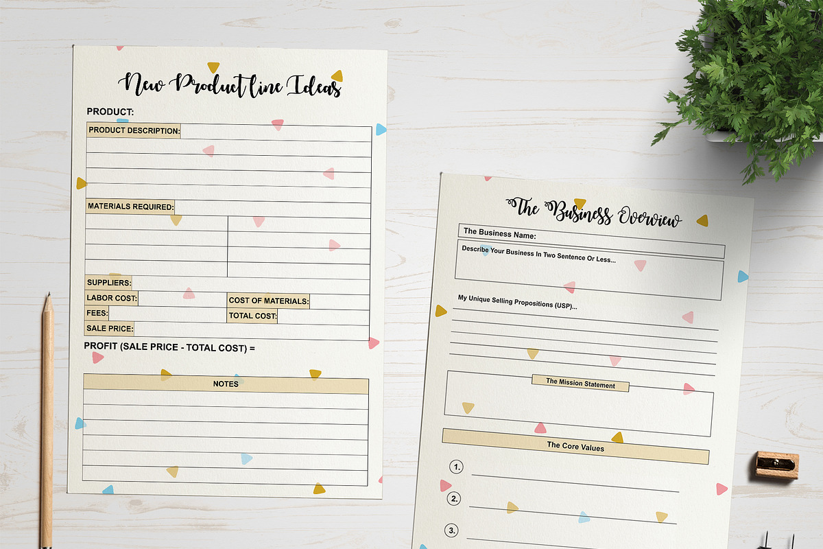 Business Startup Planner, a Marketing Template by Wow Designs (Photo 3 of 10)