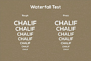 Chalif Typeface, a Sans Serif Font by ViactionType (Thumbnail 5 of 10)