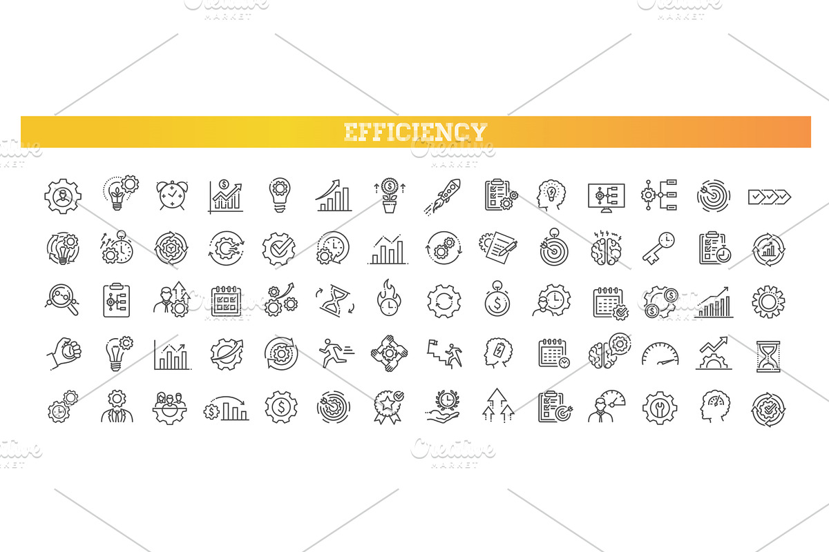 Productivity and efficiency, a Finance Illustration by Tettygreen