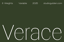 SG Verace Display Font
