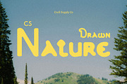 CS Nature Drawn, a Serif Font by Craft Supply Co. (Thumbnail 1 of 8)