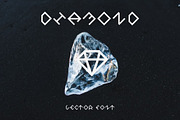 Vector Font. Diamond, a Symbol Font by denisgorelkin (Thumbnail 1 of 6)
