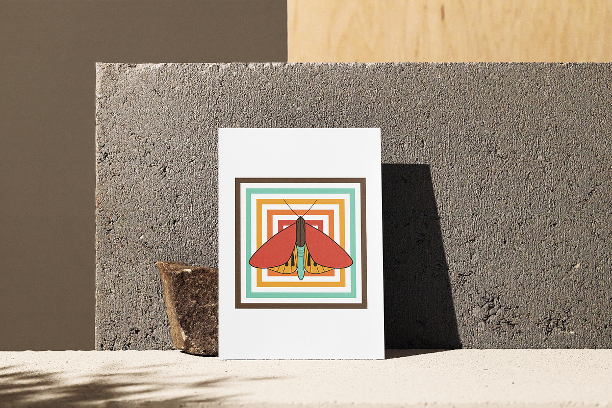Retro Autumn - Magic Mushrooms, an Object Graphic by Sofico (Photo 3 of 18)