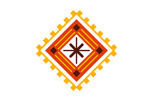 Ethnic pattern. Geometric and aztec, an Illustration by the8monkey