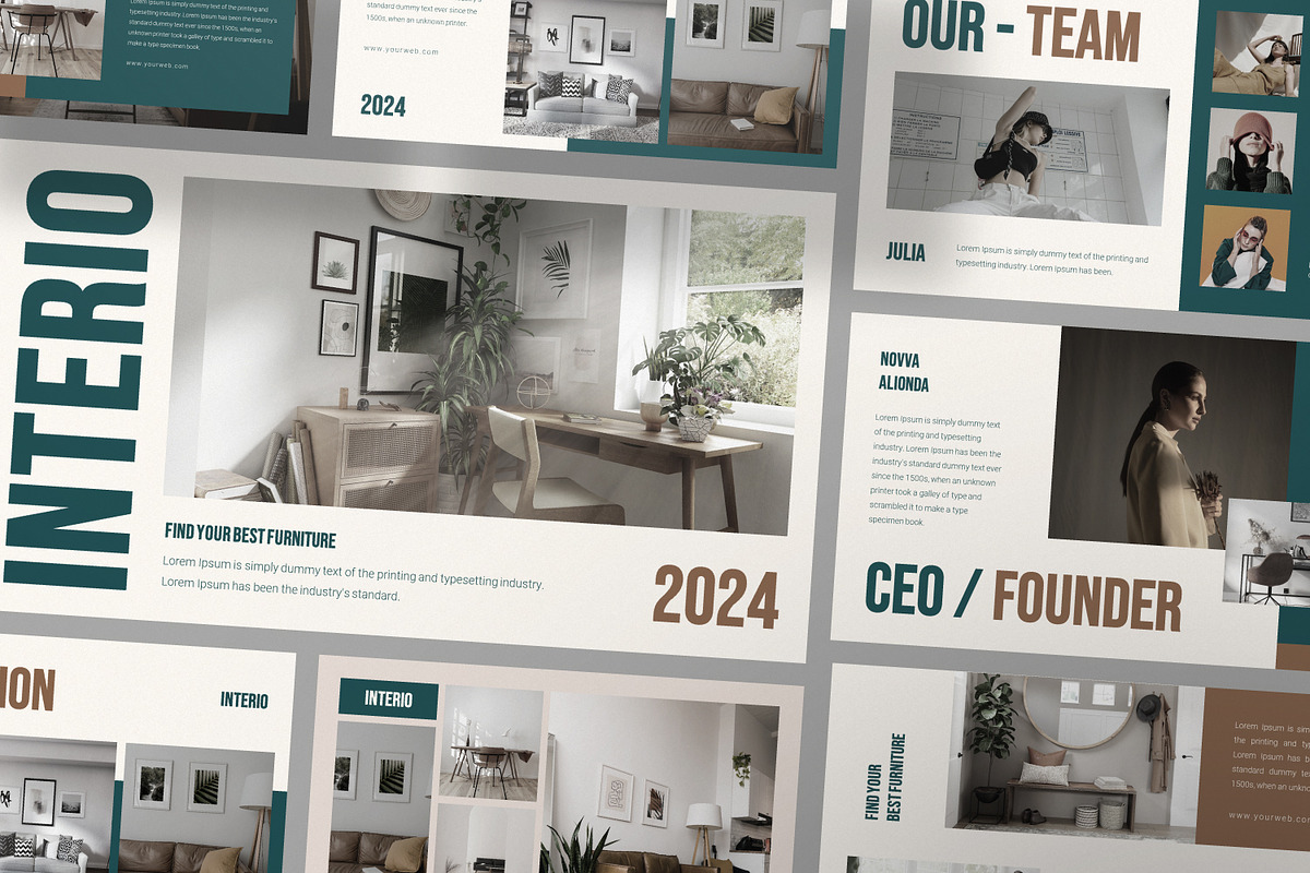 INTERIO Keynote Template, a Presentation Template by Portocraft (Photo 2 of 9)
