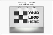 Logo Mockup on Office Wall PSD, a Product Mockup by Bruno's Shop (Thumbnail 2 of 4)