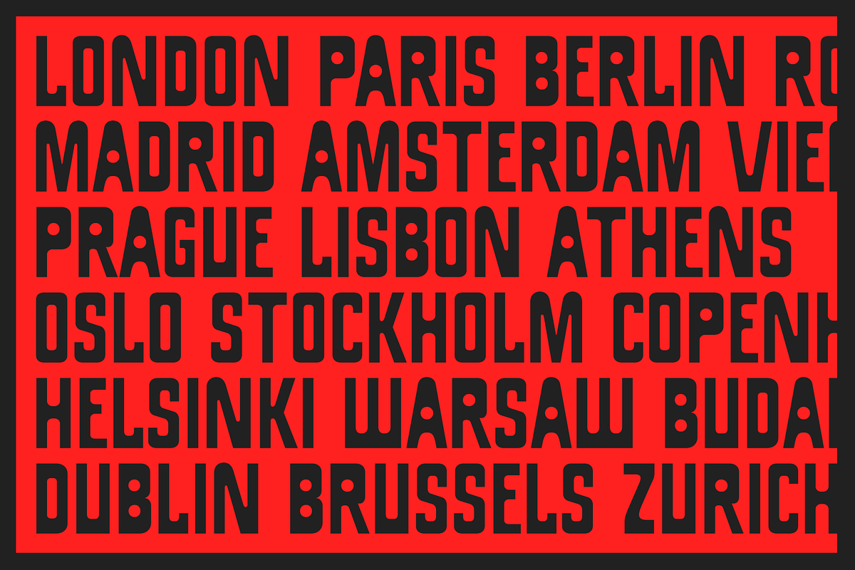 Dobla Sans | Industrial Font, a Sans Serif Font by Jolicia Type (Photo 11 of 14)