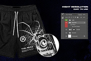 SHORT PANTS MOCKUP, an Apparel Mockup by arseavin project (Thumbnail 3 of 3)