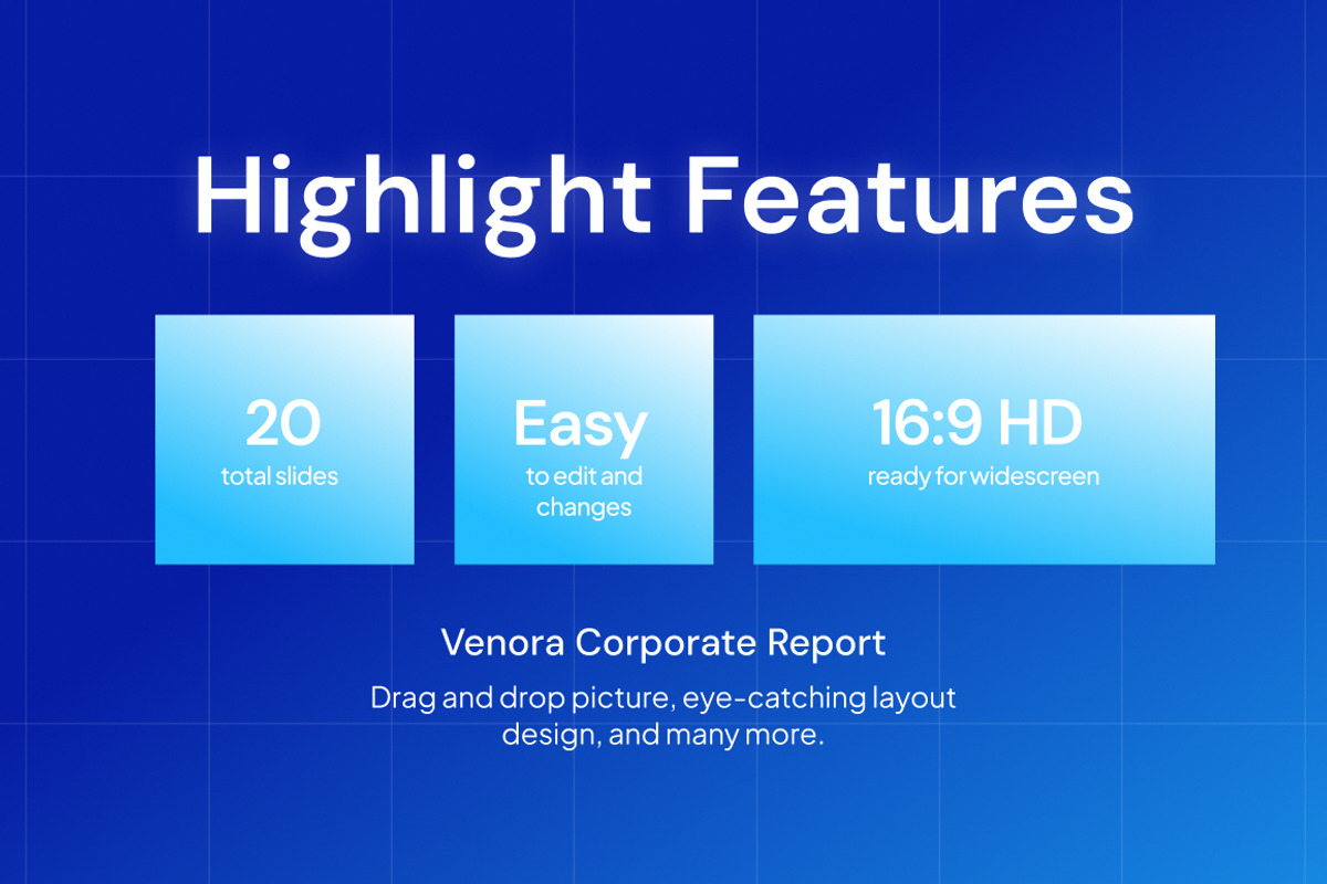 Corporate Report Google Slides, a Presentation Template by Loin Studio (Photo 2 of 4)