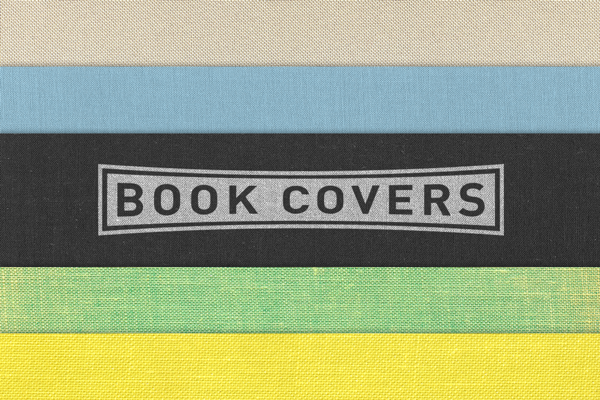Cloth Book Cover Textures - 5 Pack, a Texture Graphic by Bearded Creative (Photo 1 of 2)