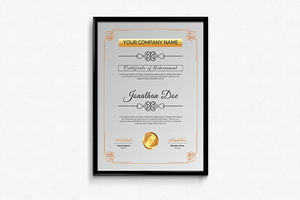 Certificate Template