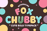 Fox Chubby : 4 Font Styles, a Handwritten Font by Fox7 By Rattana (Thumbnail 1 of 13)