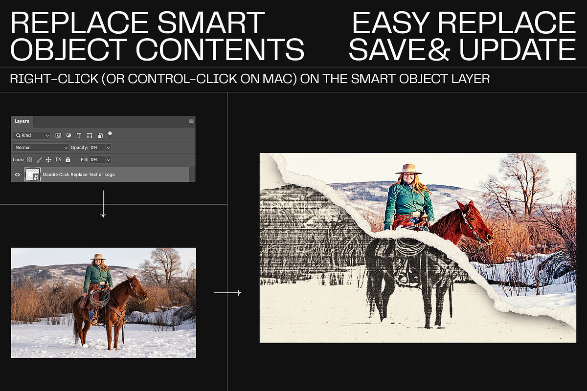 12 Photo Effect Templates, a Layer Style Add-On by iDoodle Studio (Photo 6 of 6)