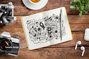 Leather Notebook Hardcover Mockup, a Books & Magazine Mockup by PrimeMockup (Thumbnail 9 of 16)