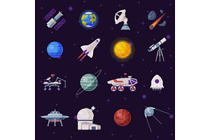 Space Objects Set, Cosmos