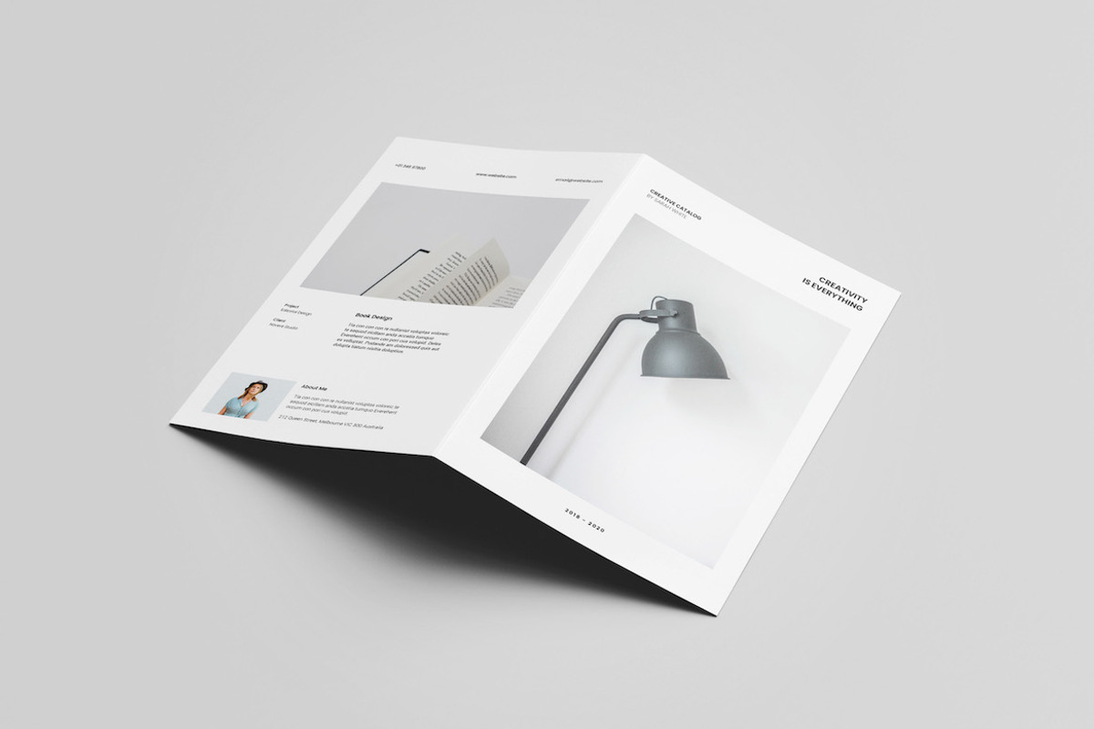 Bifold Portfolio, a Brochure Template by Meenom Templates (Photo 6 of 6)