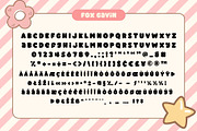 Fox Gavin: 4 font style, a Symbol Font by Fox7 By Rattana (Thumbnail 7 of 11)