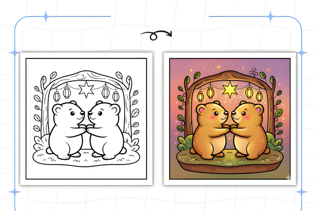 Cozy Routine Coloring Pages for Kids, a Decorative Illustration by Ink Gallery (Photo 6 of 9)