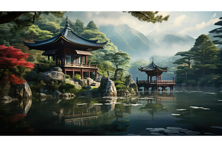 Traditional Japanese temple photo, an Architecture Photo by Aimagenarium@gmail.com