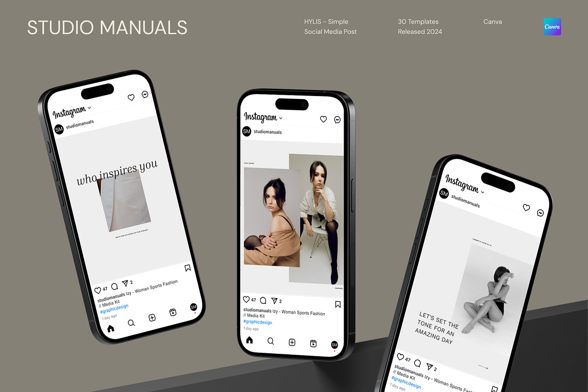 HYLIS – Simple Social Media Post, a Social Media Template by Studio Manuals (Photo 3 of 8)