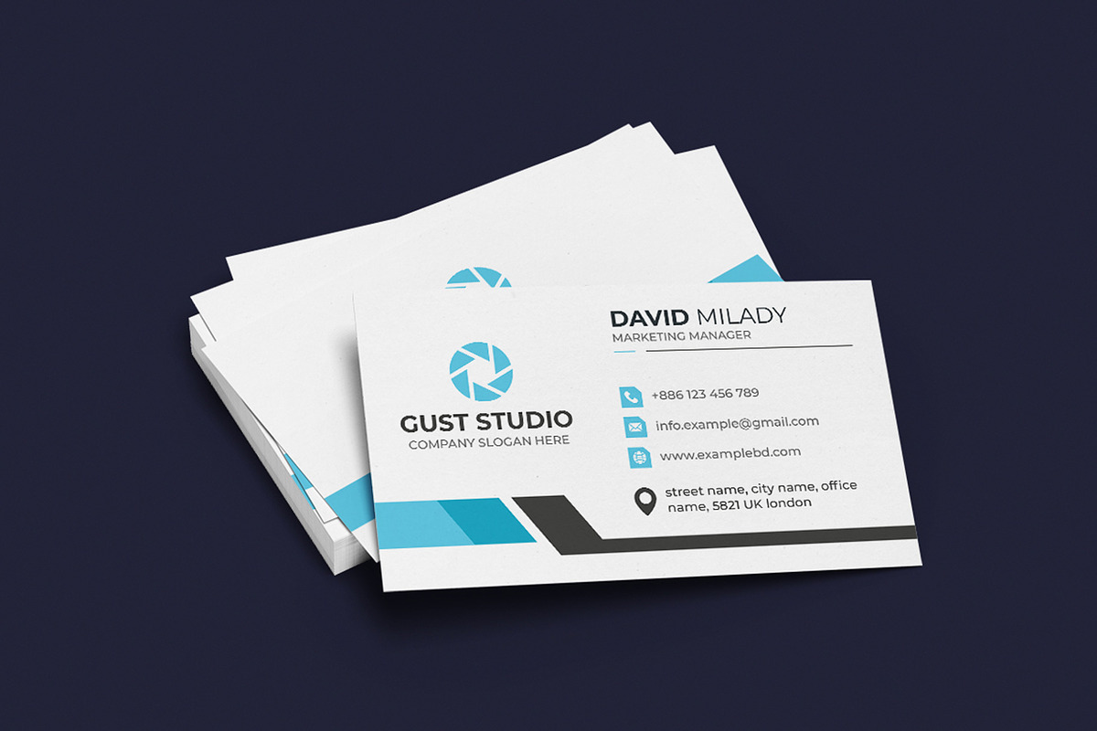 Business Card, a Business Card Template by PicoartBd (Photo 2 of 3)